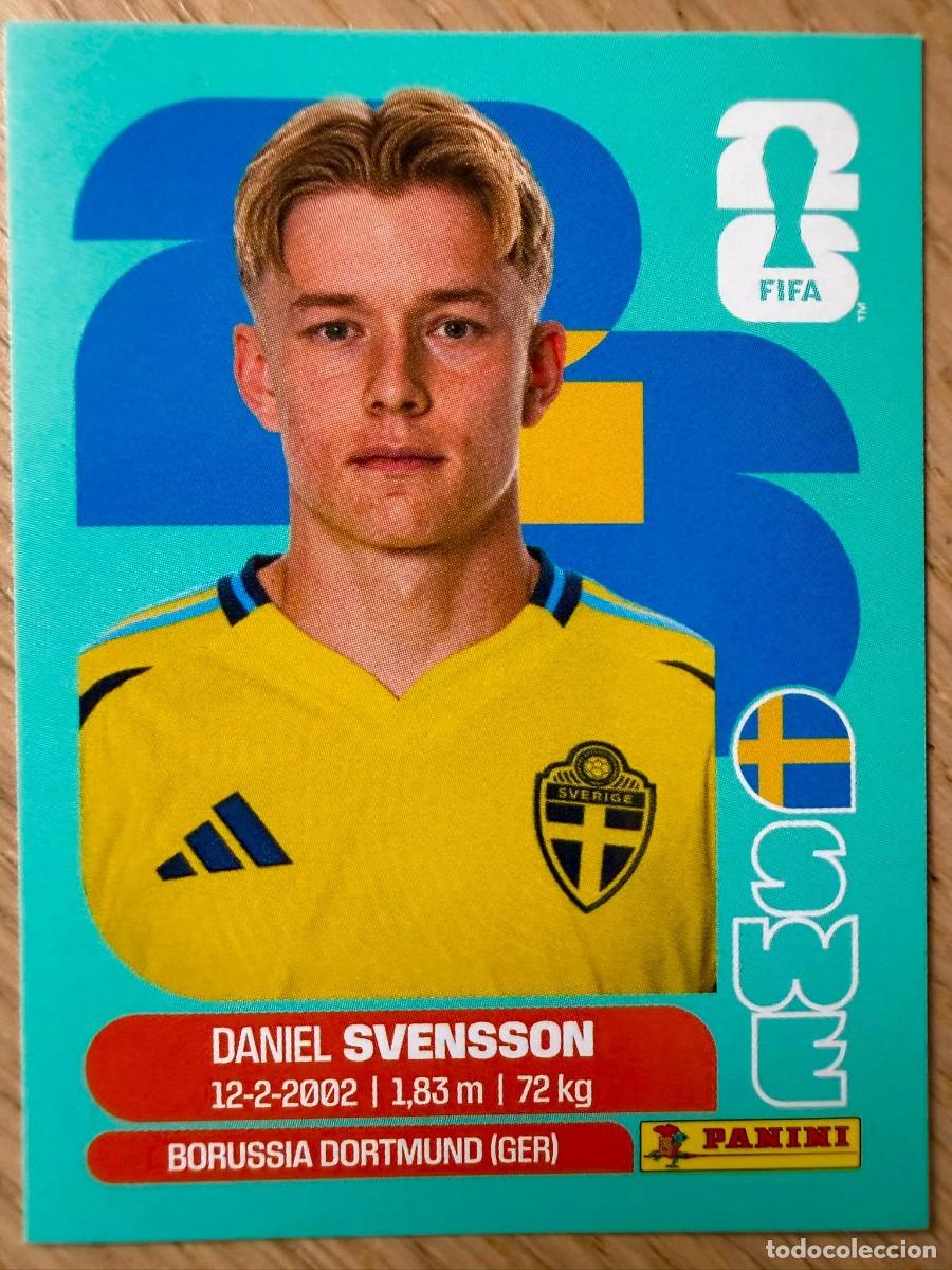 Cromos de F&uacute;tbol: SWE14 SWE 14 SVENSSON SUECIA MUNDIAL FIFA WORLD CUP 2026 26 STICKER CROMO PANINI SIN PEGAR