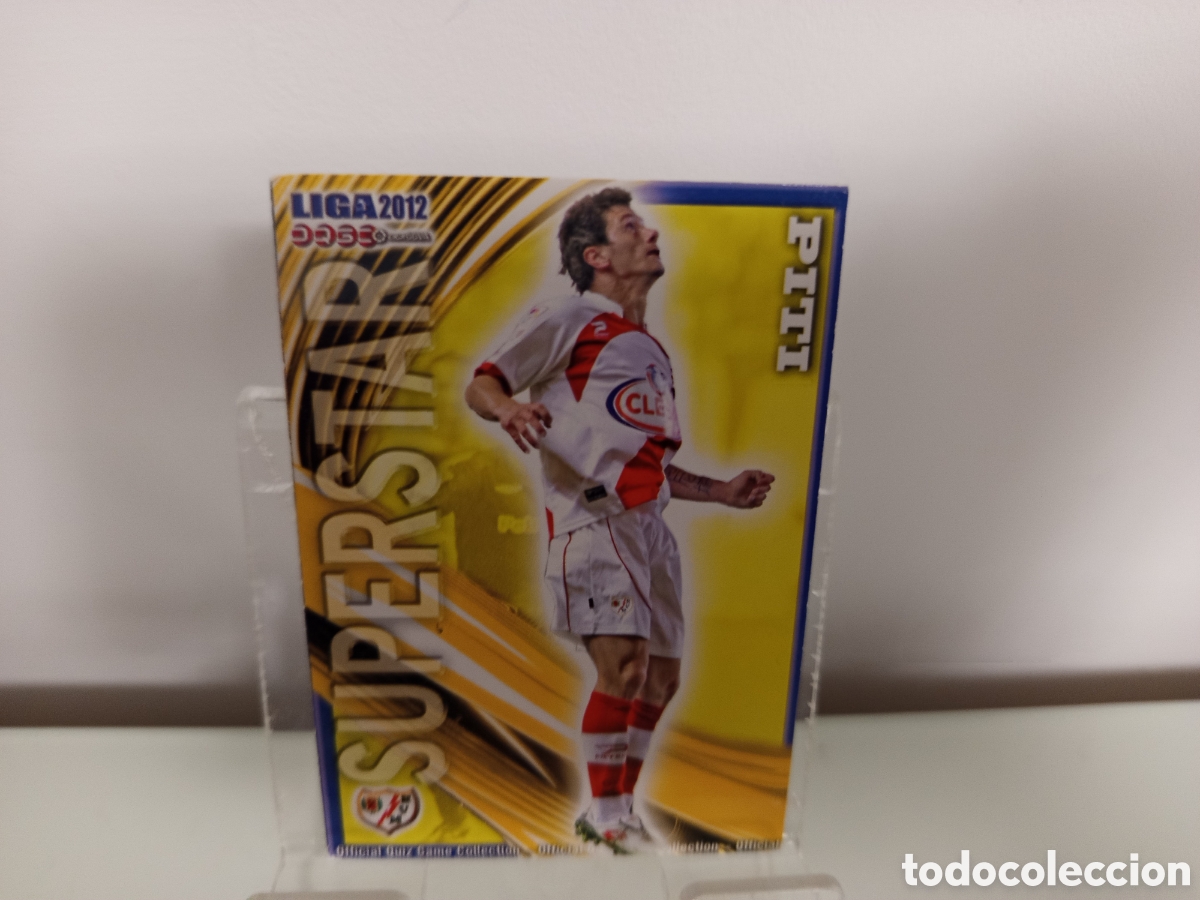 Cromos de F&uacute;tbol: ❇️ CROMO ⚽ PITI RAYO VALLECANO SUPESTAR FICHAS LIGA QUIZ 11 12 2011 2012 MUNDICROMO ❇️