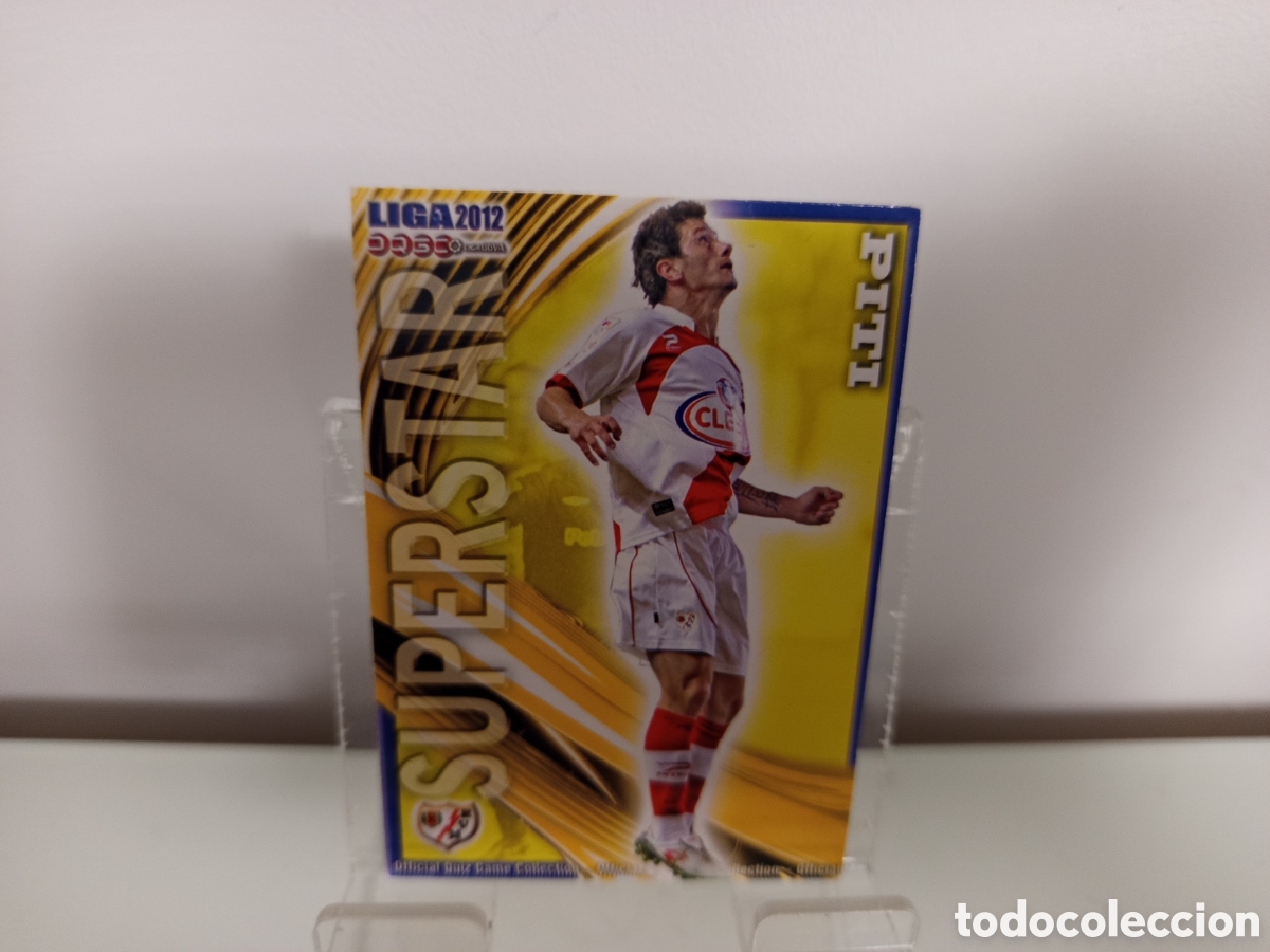 Cromos de F&uacute;tbol: ❇️ CROMO ⚽ PITI RAYO VALLECANO SUPESTAR FICHAS LIGA QUIZ 11 12 2011 2012 MUNDICROMO ❇️