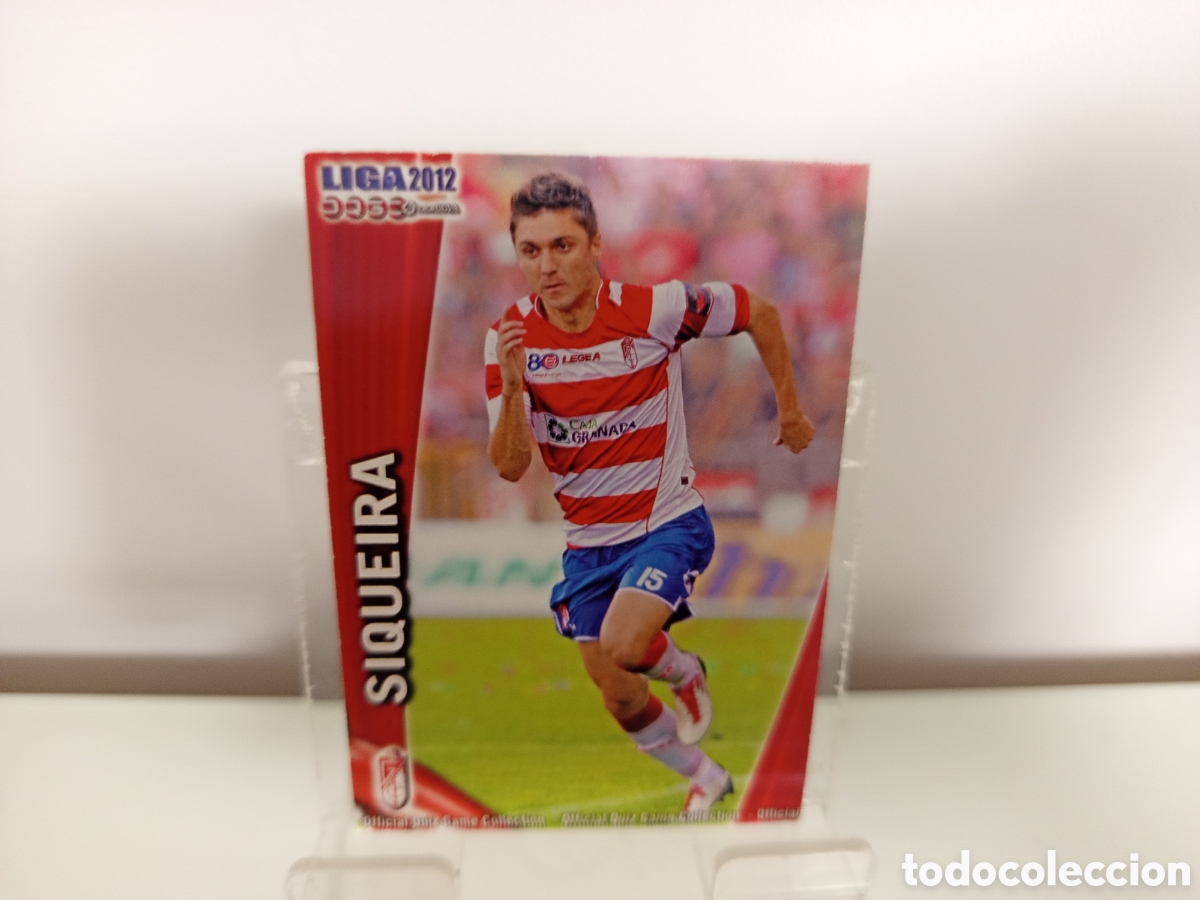Cromos de F&uacute;tbol: ❇️ CROMO ⚽ SIQUEIRA GRANADA FICHAS LIGA QUIZ 11 12 2011 2012 MUNDICROMO ❇️