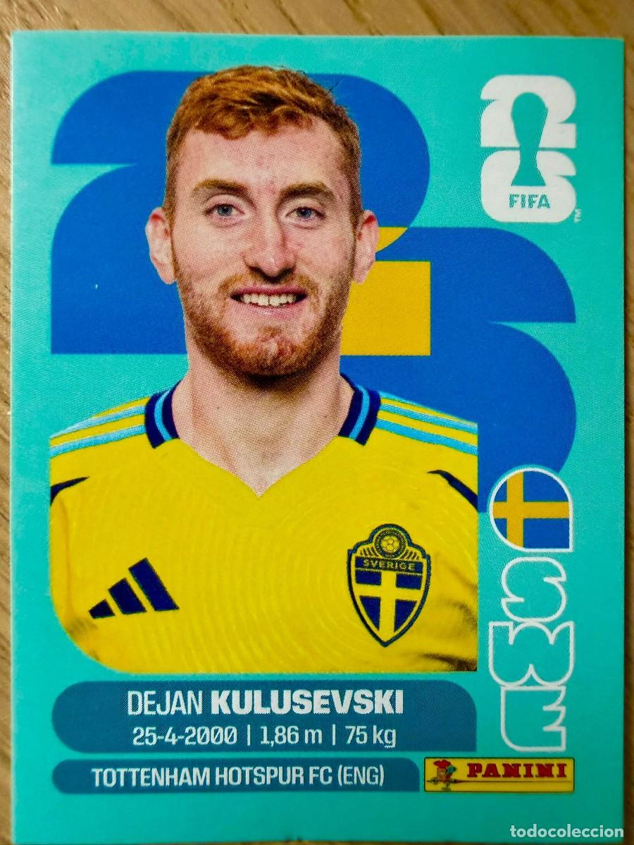 Cromos de F&uacute;tbol: SWE17 SWE 17 KULUSEVSKI SUECIA MUNDIAL FIFA WORLD CUP 2026 26 STICKER CROMO PANINI SIN PEGAR