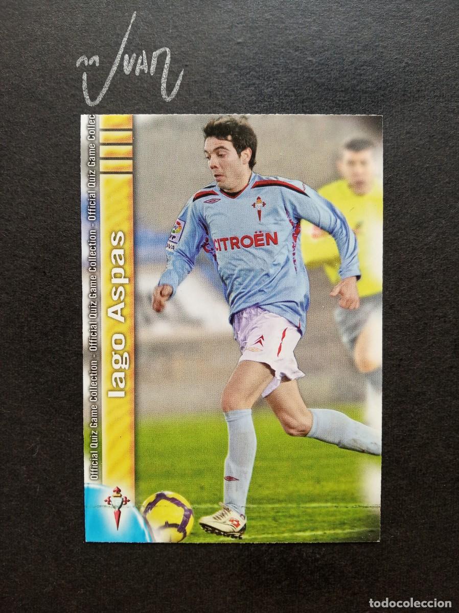Cromos de F&uacute;tbol: N&ordm; 1323 ROOKIE IAGO ASPAS RC CELTA VIGO ⚽ MUNDICROMO &reg; QUIZ GAME LIGA FUTBOL 2009 2010 09 10 NUEVO