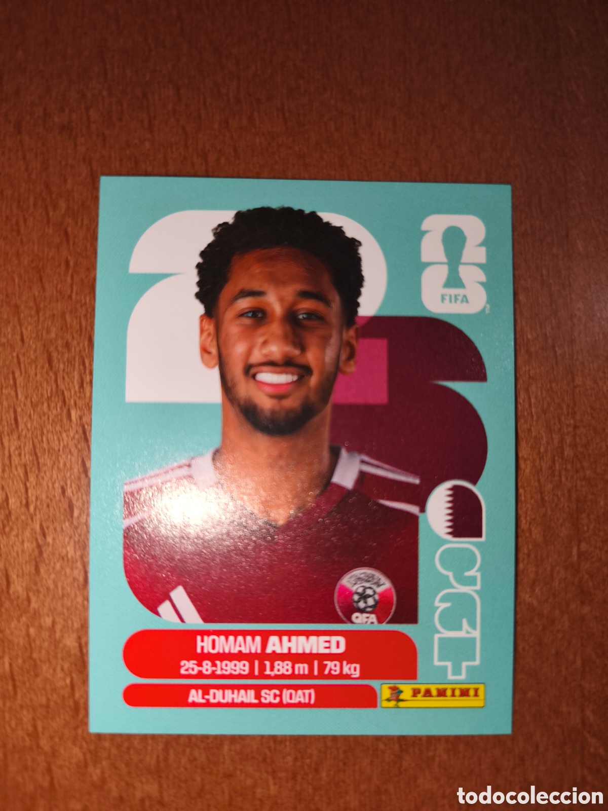 Cromos de F&uacute;tbol: QAT5 Homan Ahmed Fifa World Cup 2026 Catar