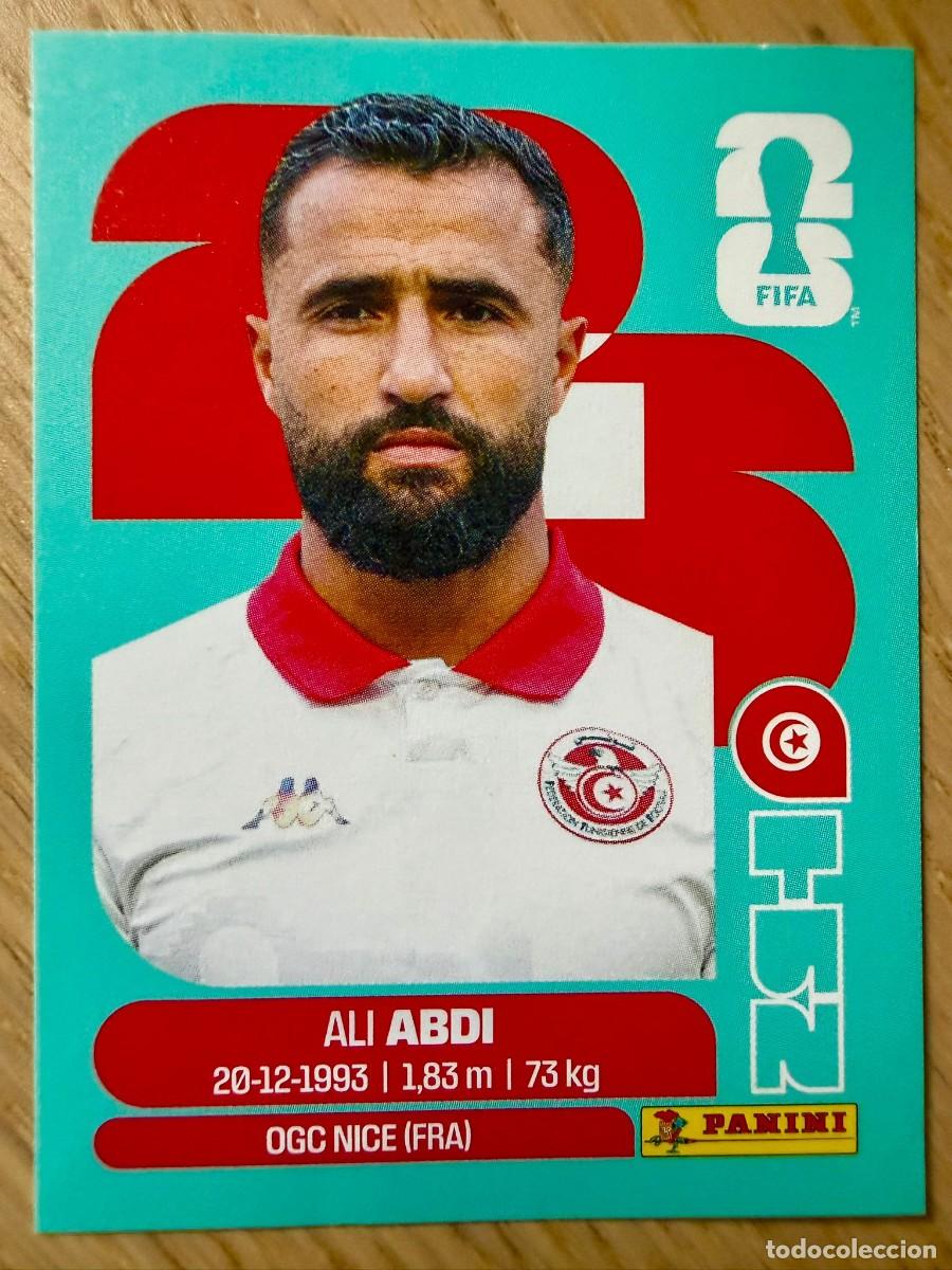 Cromos de F&uacute;tbol: TUN7 TUN 7 ALI ABDI TUNEZ MUNDIAL FIFA WORLD CUP 2026 26 STICKER CROMO PANINI SIN PEGAR
