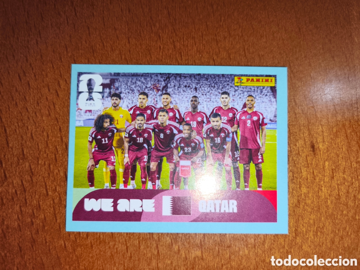 Cromos de F&uacute;tbol: QAT13 Equipo Fifa World Cup 2026 Catar