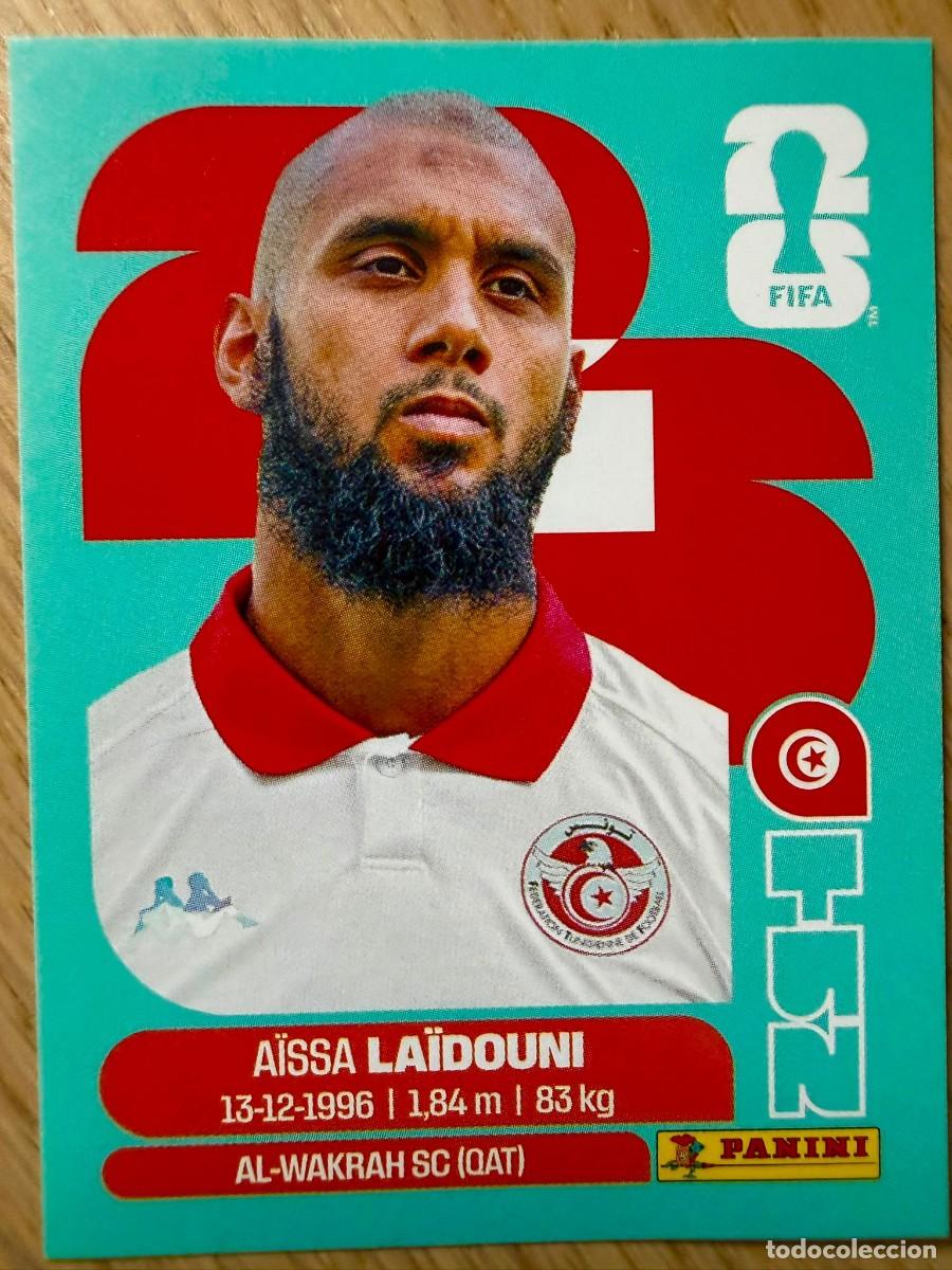 Cromos de F&uacute;tbol: TUN10 TUN 10 LAIDOUNI TUNEZ MUNDIAL FIFA WORLD CUP 2026 26 STICKER CROMO PANINI SIN PEGAR