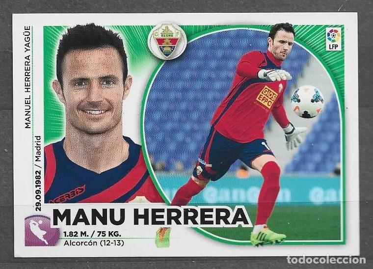 Cromos de F&uacute;tbol: Lig Este 2014/15 - Manu Herrera - N&ordm; 1 - Elche C.F