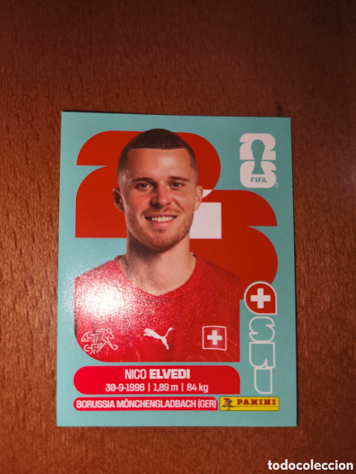 Cromos de F&uacute;tbol: SUI6 Nico Elvedi Fifa World Cup 2026 Suiza