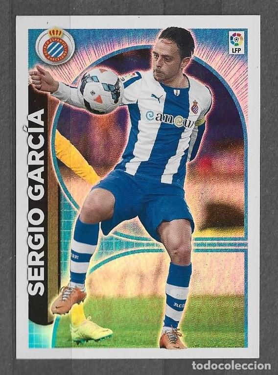 Fu&szlig;ball-Sticker: Lig Este 2014/15 - Seergio Garc&iacute;a - N&ordm; 25 - R.C.D Espa&ntilde;ol