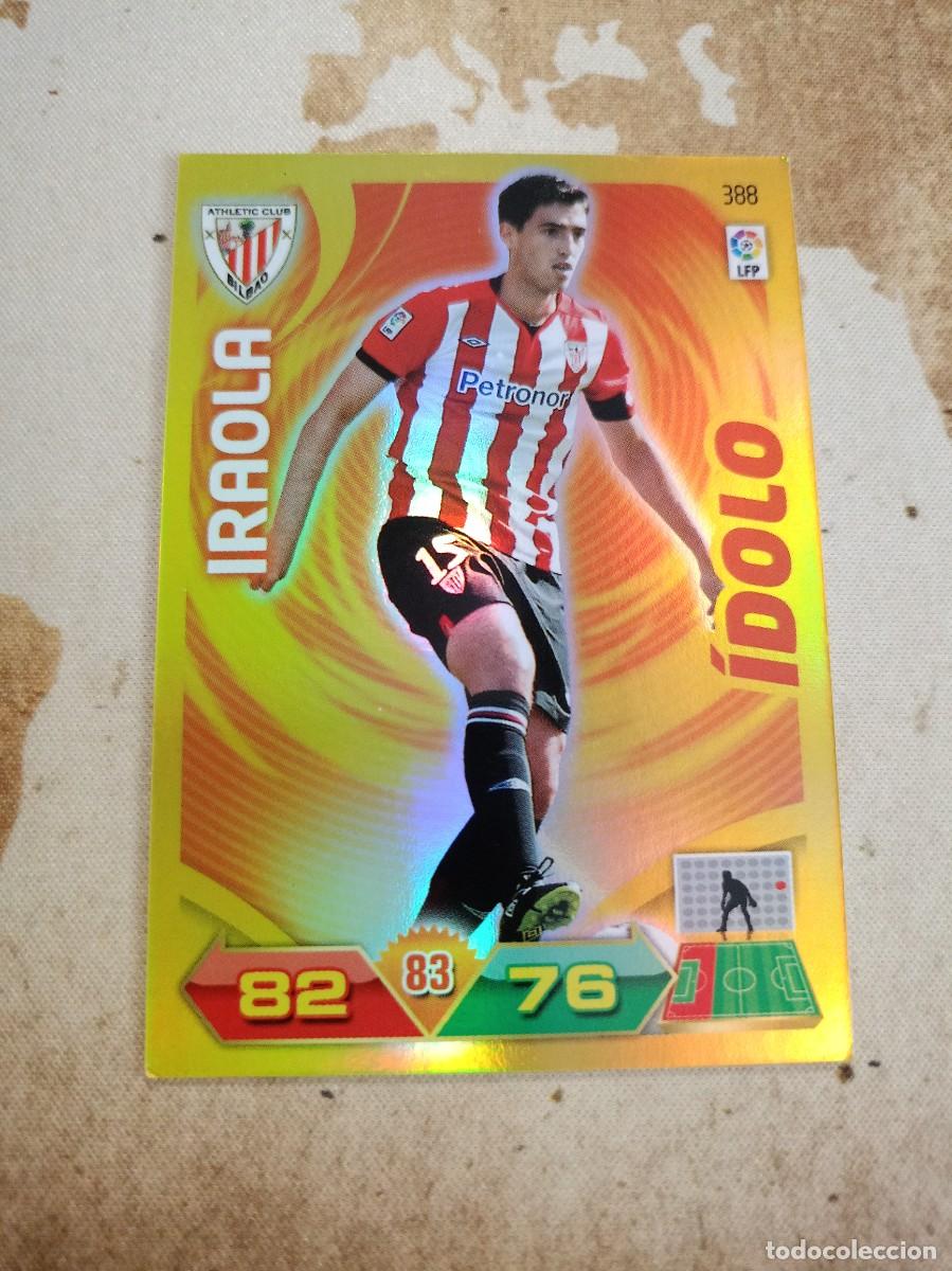 Cromos de F&uacute;tbol: # &Iacute;dolo 388 IRAOLA Adrenalyn 2011-12