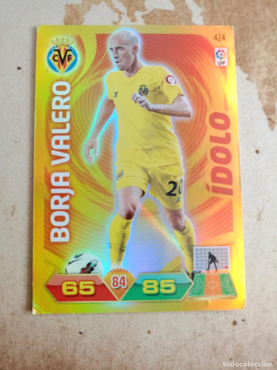 Cromos de F&uacute;tbol: # &Iacute;dolo 424 BORJA VALERO Adrenalyn 2011-12