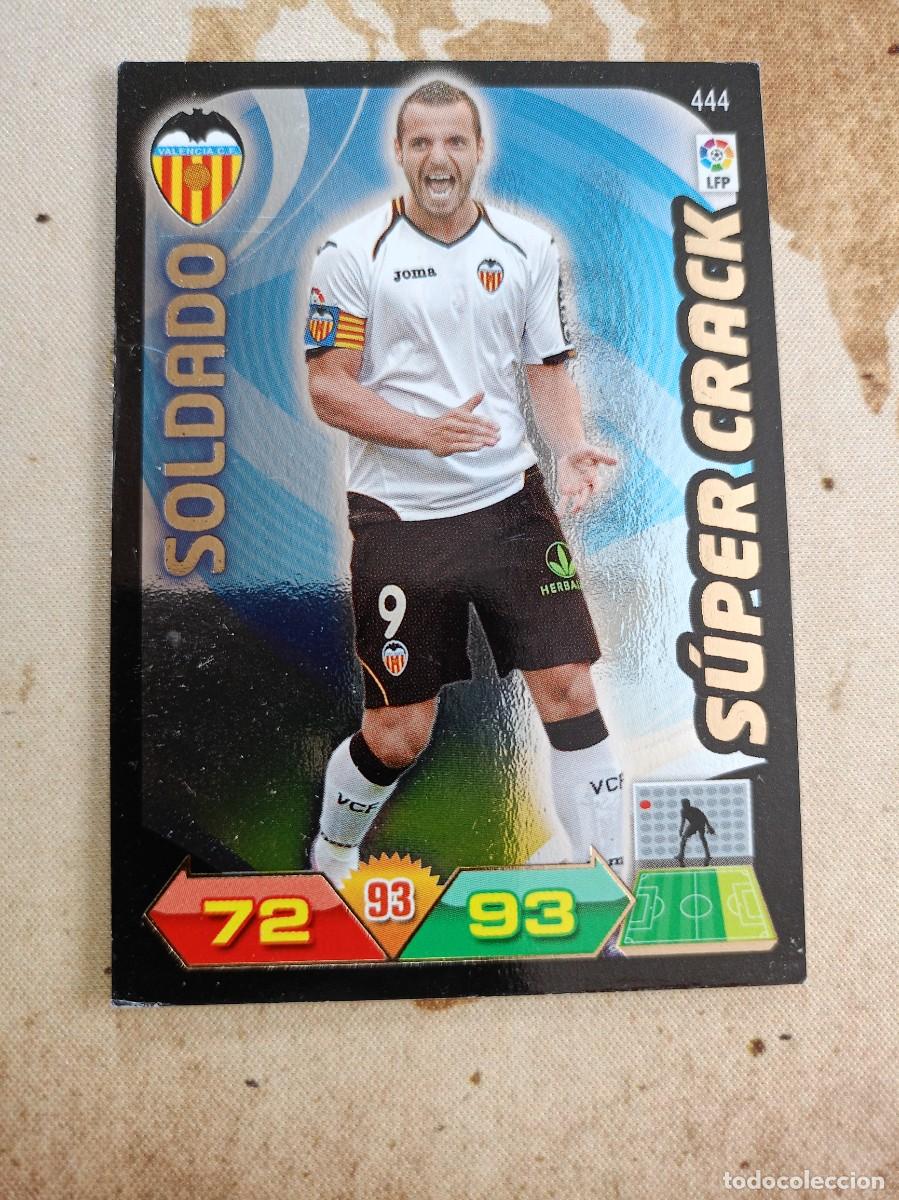 Cromos de F&uacute;tbol: # S&uacute;per Crack 444 SOLDADO Adrenalyn 2011-12