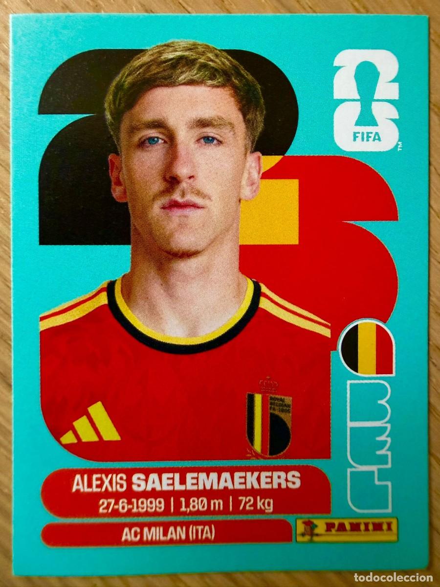 Cromos de F&uacute;tbol: BEL12 BEL 12 SAELEMAEKERS BELGICA MUNDIAL FIFA WORLD CUP 2026 26 STICKER CROMO PANINI SIN PEGAR