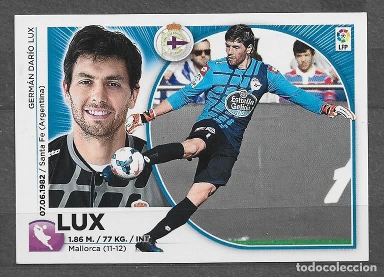 Cromos de F&uacute;tbol: Lig Este 2014/15 - Lux - N&ordm; 1 - R.C Deportivo