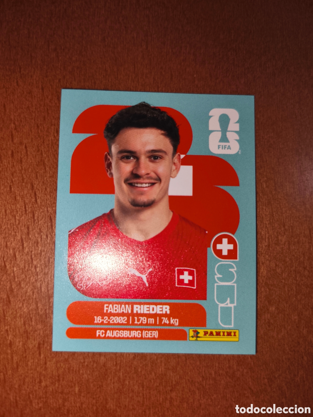 Cromos de F&uacute;tbol: SUI12 Fabian Rieder Fifa World Cup 2026 Suiza