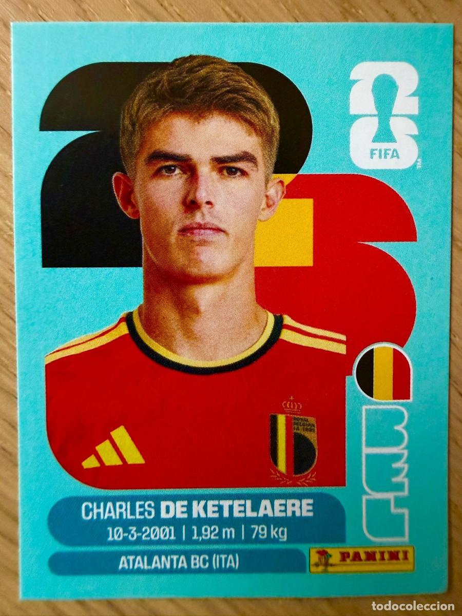 Cromos de F&uacute;tbol: BEL17 BEL 17 DE KETELAERE BELGICA MUNDIAL FIFA WORLD CUP 2026 26 STICKER CROMO PANINI SIN PEGAR