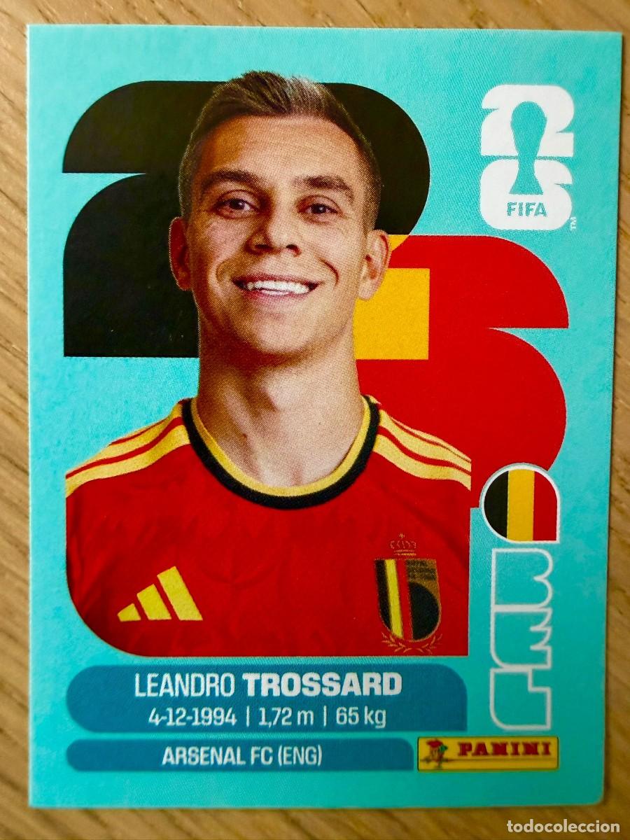 Cromos de F&uacute;tbol: BEL18 BEL 18 TROSSARD BELGICA MUNDIAL FIFA WORLD CUP 2026 26 STICKER CROMO PANINI SIN PEGAR