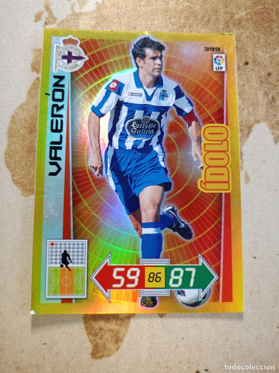 Cromos de F&uacute;tbol: # &Iacute;dolo 399 VALERON Adrenalyn 2012-13