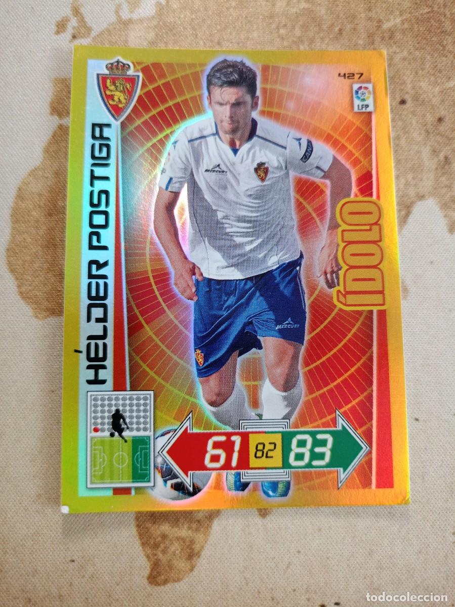 Cromos de F&uacute;tbol: # &Iacute;dolo 427 H&Eacute;LDER POSTIGA Adrenalyn 2012-13