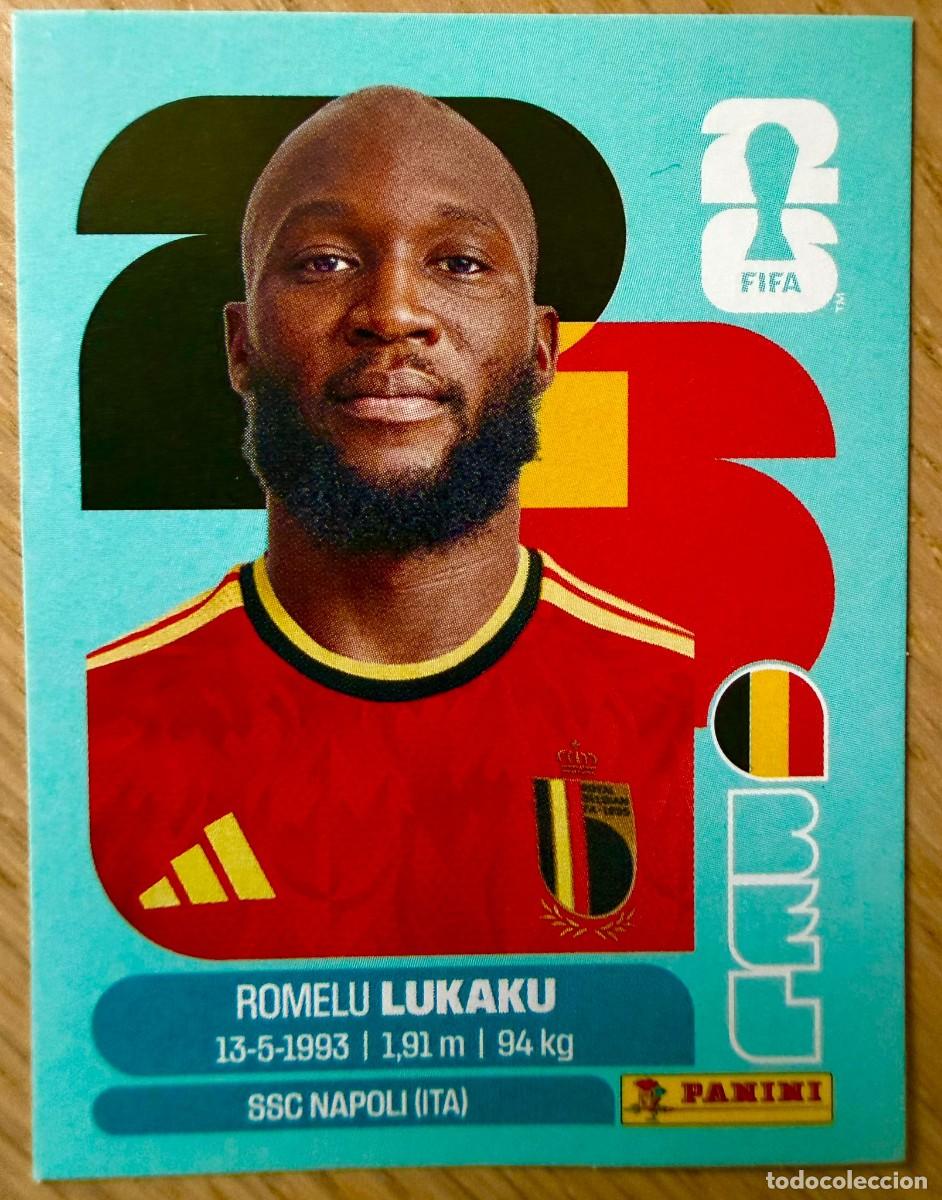 Cartes &agrave; collectionner de Football: BEL20 BEL 20 LUKAKU BELGICA MUNDIAL FIFA WORLD CUP 2026 26 STICKER CROMO PANINI SIN PEGAR