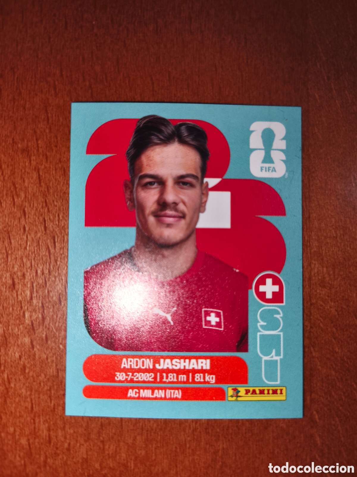 Cromos de F&uacute;tbol: SUI14 Ardon Jashari Fifa World Cup 2026 Suiza