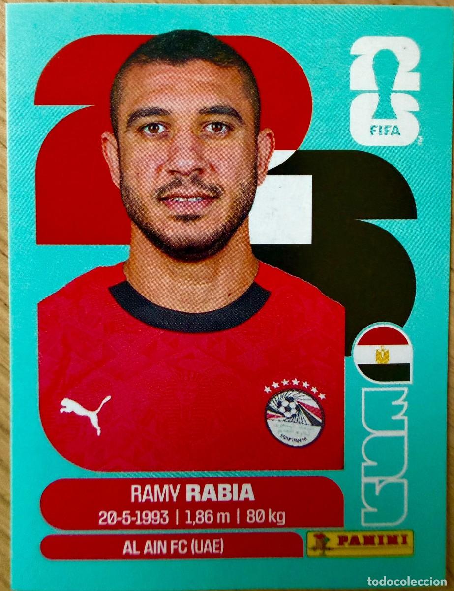 Cromos de F&uacute;tbol: EGY7 EGY 7 RAMY RABIA EGYPTO MUNDIAL FIFA WORLD CUP 2026 26 STICKER CROMO PANINI SIN PEGAR