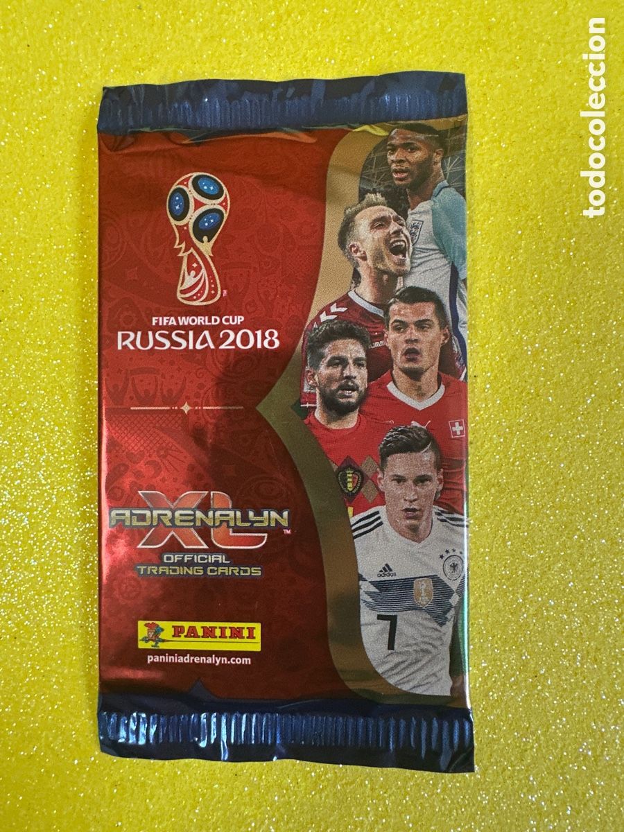 Cromos de Futebol: SOBRE SIN ABRIR ADRENALYN FIFA WORLD CUP RUSSIA 2018