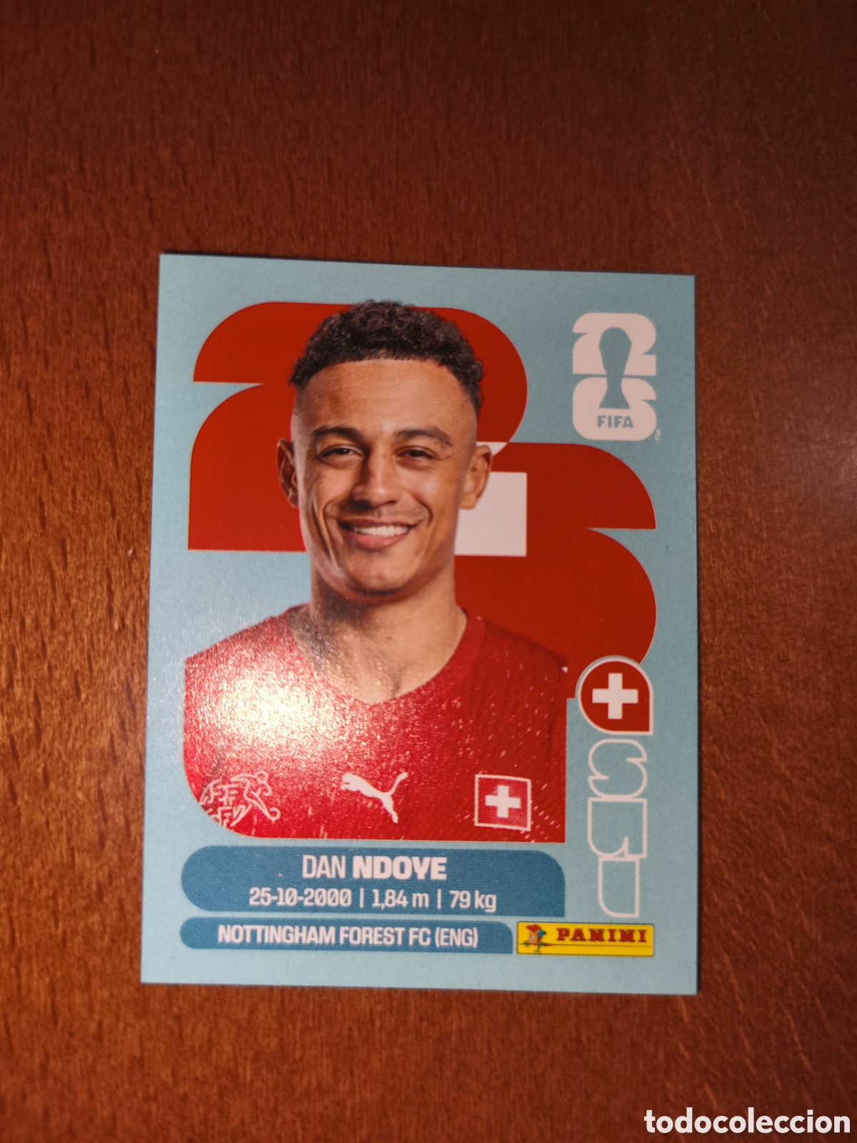 Football Stickers: SUI19 Dan Ndoye Fifa World Cup 2026 Suiza