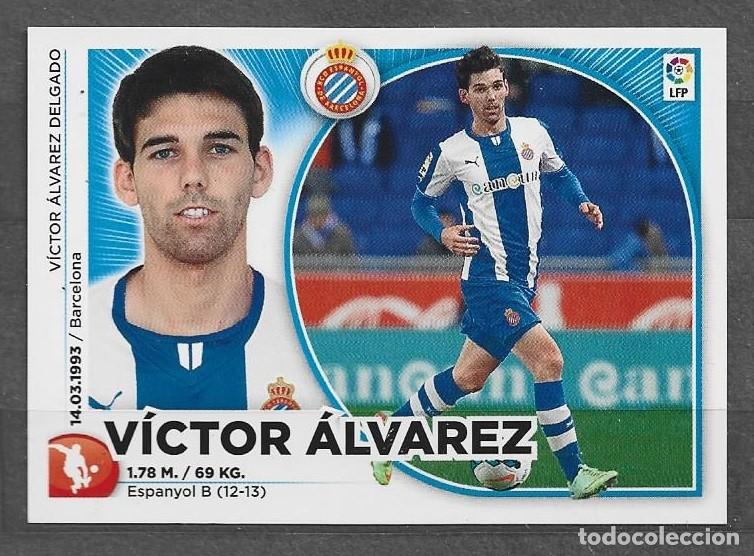 Cromos de F&uacute;tbol: Lig Este 2014/15 - V&iacute;ctor &Aacute;lvarez - N&ordm; 9 - R.C.D. Espa&ntilde;ol