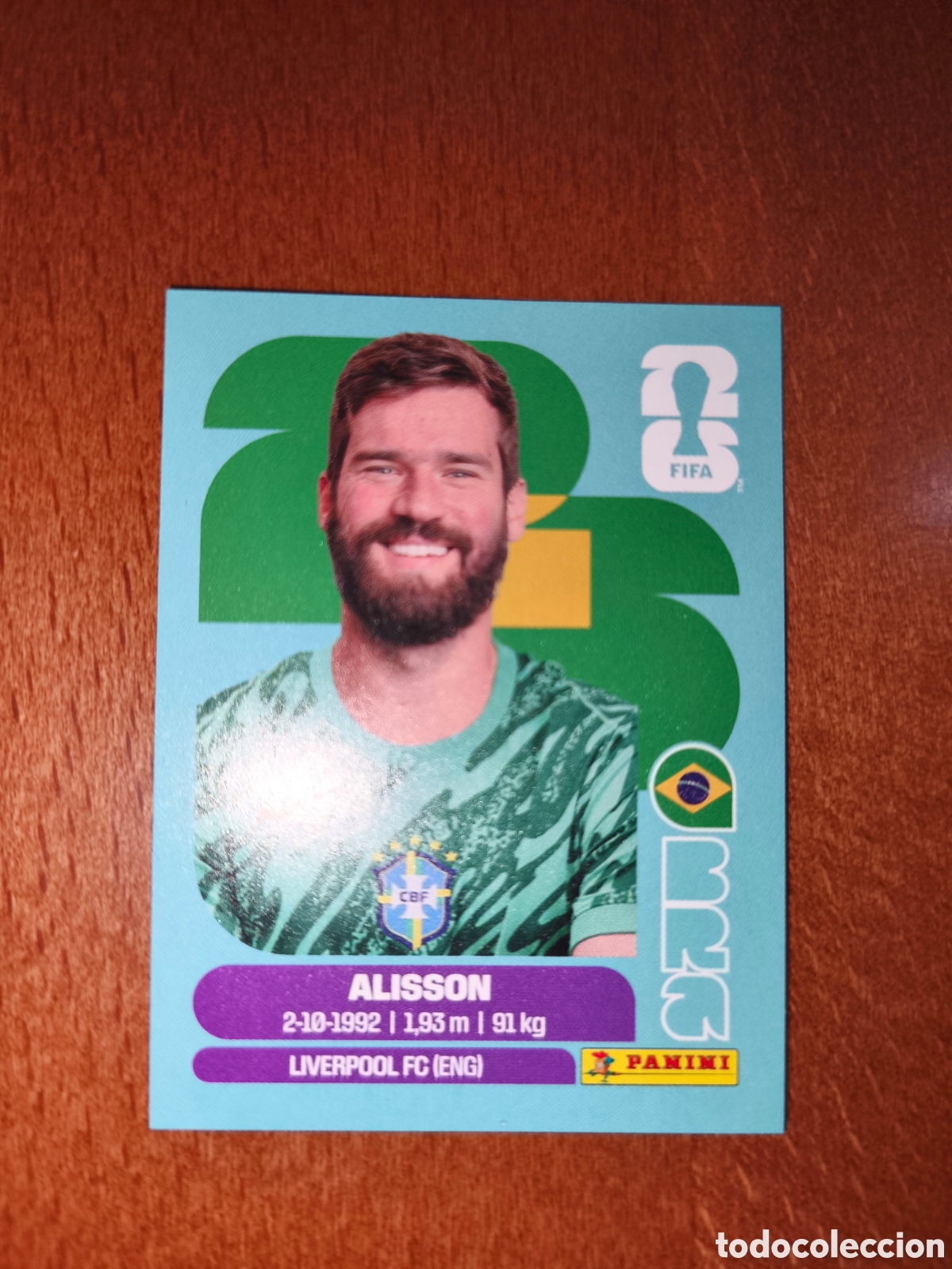 Cromos de F&uacute;tbol: BRA2 Alisson Fifa World Cup 2026 Brasil