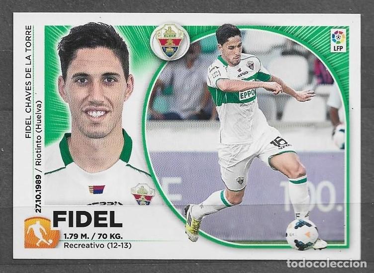 Cromos de F&uacute;tbol: Lig Este 2014/15 - Fidel - N&ordm; 14 - Elche C.F