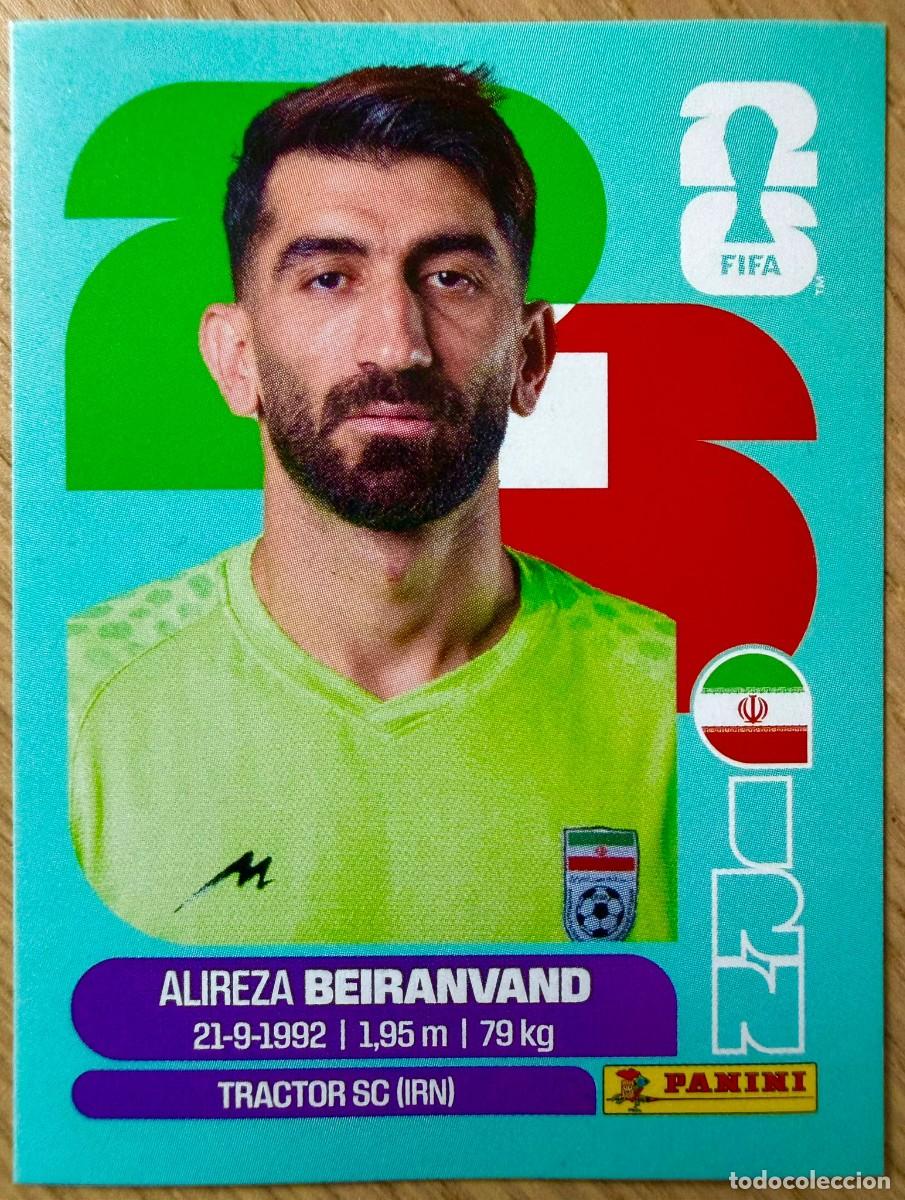Cromos de F&uacute;tbol: IRN2 IRN 2 BEIRANVAND IRAN MUNDIAL FIFA WORLD CUP 2026 26 STICKER CROMO PANINI SIN PEGAR