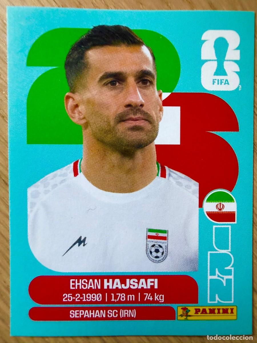 Cromos de F&uacute;tbol: IRN4 IRN 4 EHSAN HAJSAFI IRAN MUNDIAL FIFA WORLD CUP 2026 26 STICKER CROMO PANINI SIN PEGAR