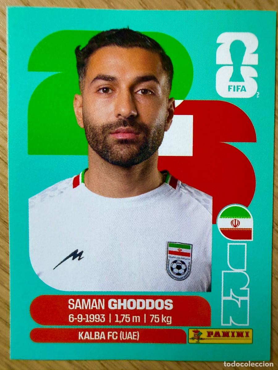 Cromos de F&uacute;tbol: IRN12 IRN 12 GHODDOS IRAN MUNDIAL FIFA WORLD CUP 2026 26 STICKER CROMO PANINI SIN PEGAR