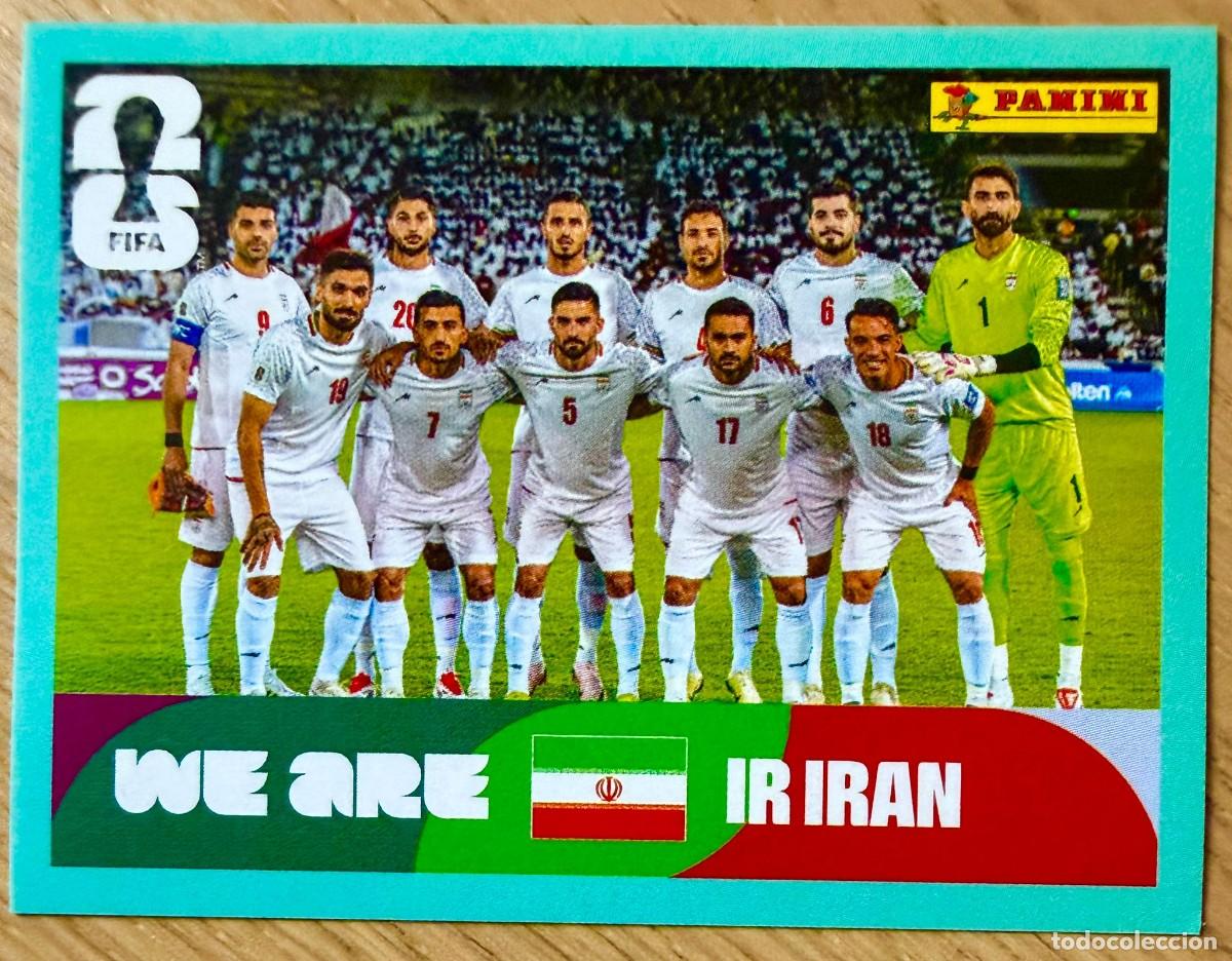 Cromos de F&uacute;tbol: IRN13 IRN 13 PLANTILLA IRAN MUNDIAL FIFA WORLD CUP 2026 26 STICKER CROMO PANINI SIN PEGAR