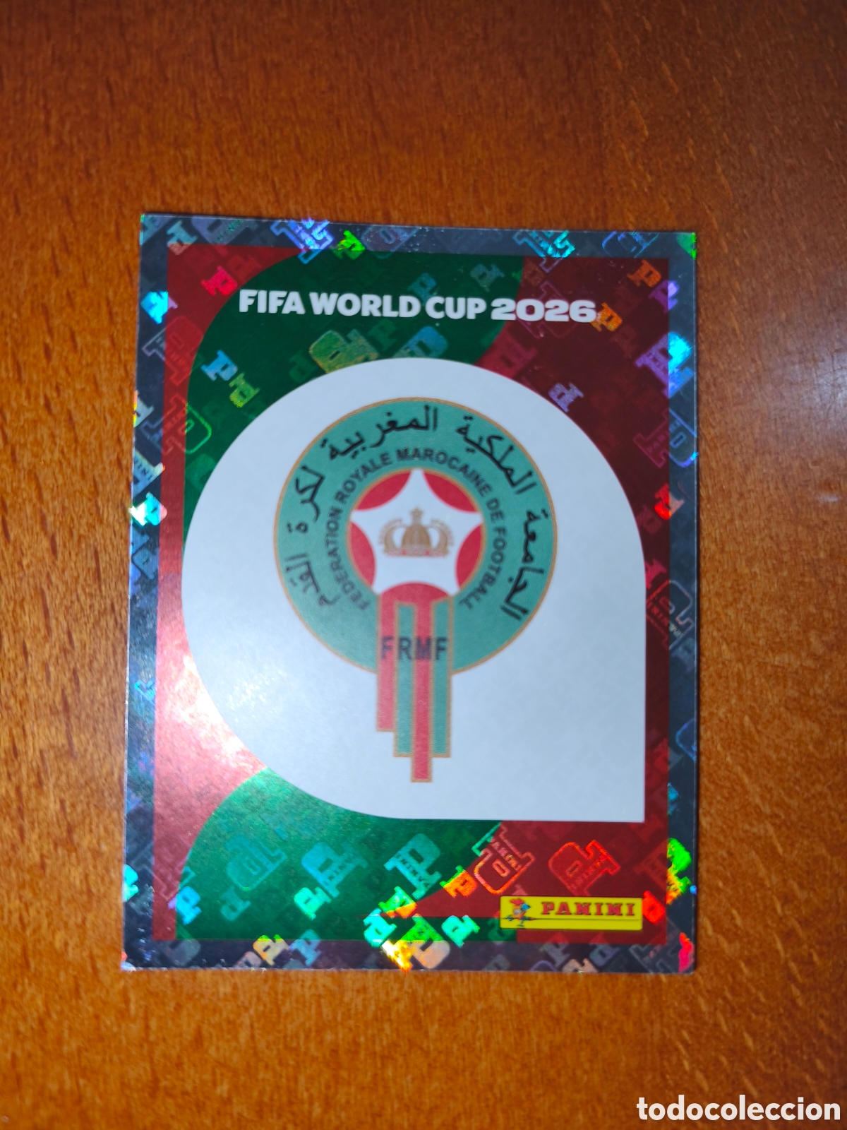 Cromos de F&uacute;tbol: MAR1 Escudo Fifa World Cup 2026 Marruecos