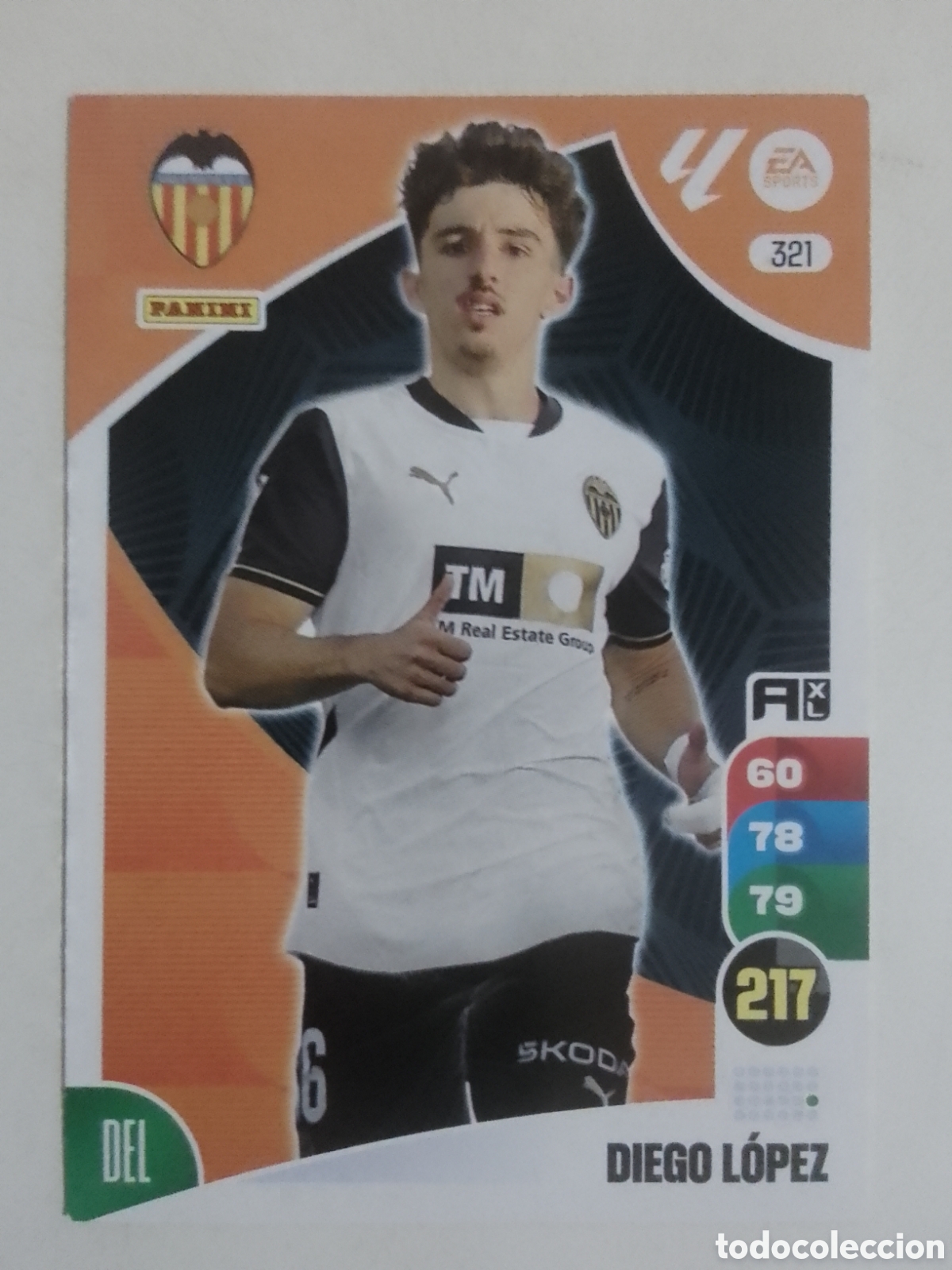 Cartes &agrave; collectionner de Football: Adrenalyn XL 2024-25 n&deg; 321 Diego L&oacute;pez &bull; Valencia.