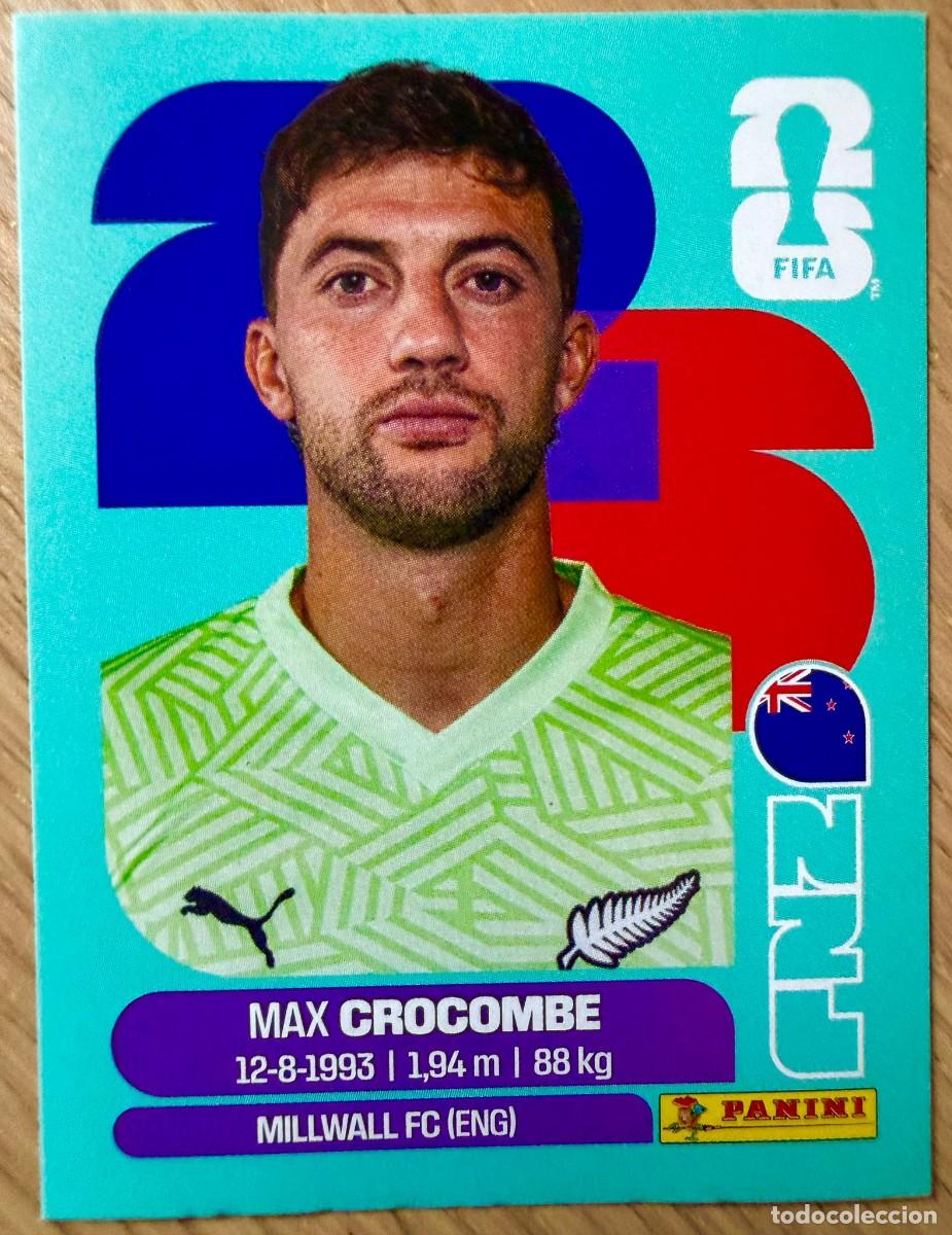 Cromos de F&uacute;tbol: NZL2 NZL 2 CROCOMBE NUEVA ZELANDA MUNDIAL FIFA WORLD CUP 2026 26 STICKER CROMO PANINI SIN PEGAR