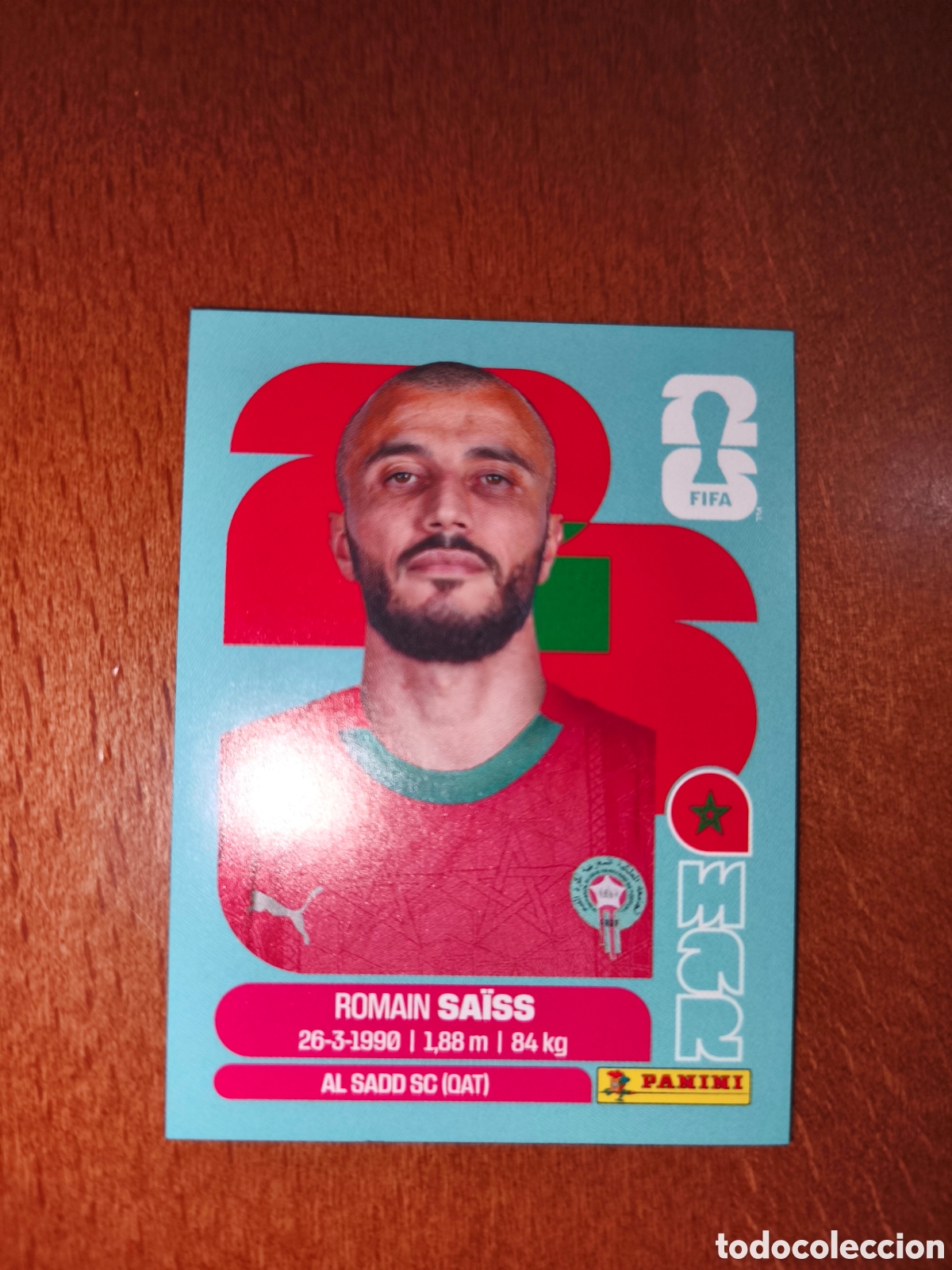 Cromos de F&uacute;tbol: MAR7 Romain Saiss Fifa World Cup 2026 Marruecos