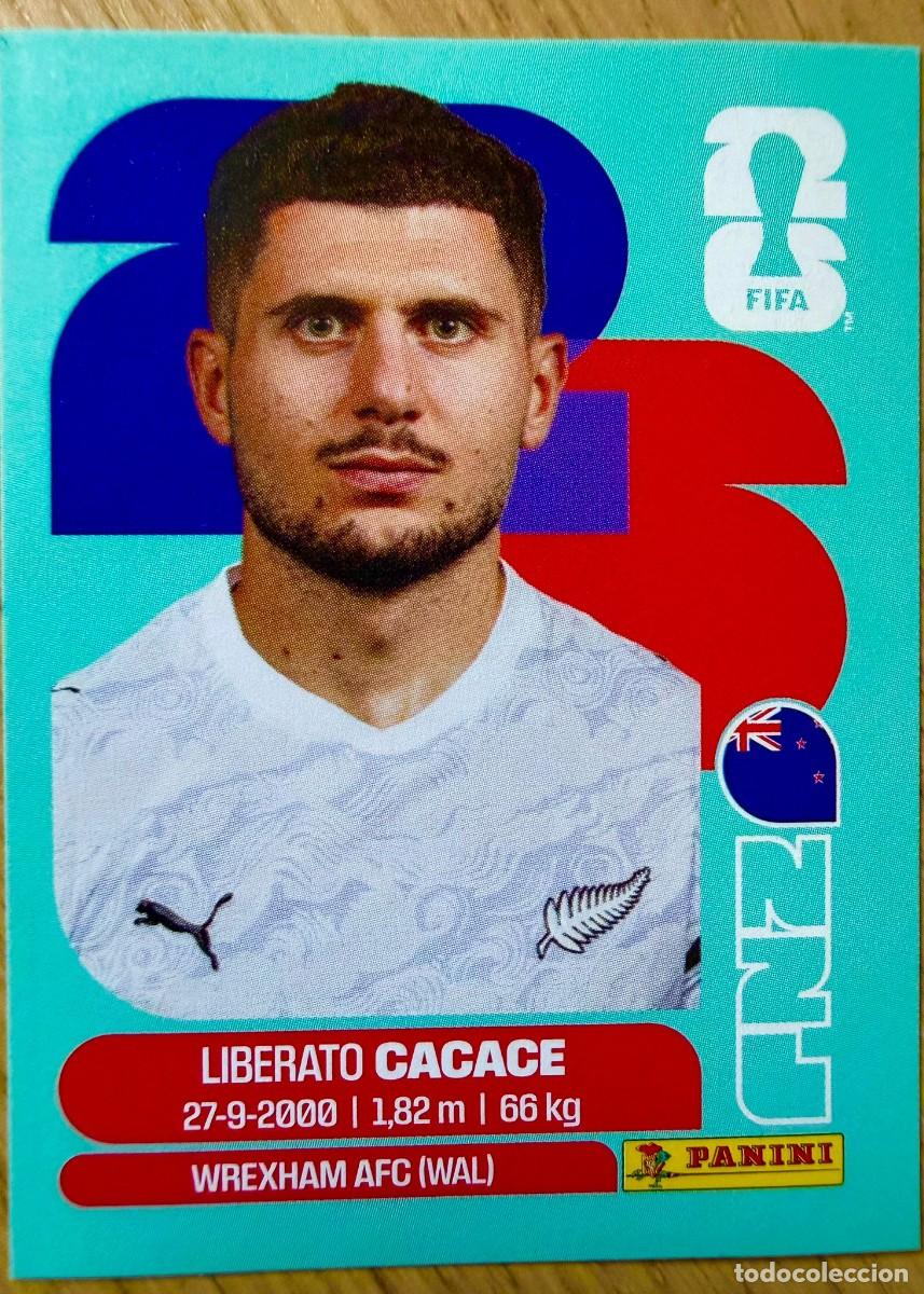 Cromos de F&uacute;tbol: NZL5 NZL 5 CACACE NUEVA ZELANDA MUNDIAL FIFA WORLD CUP 2026 26 STICKER CROMO PANINI SIN PEGAR