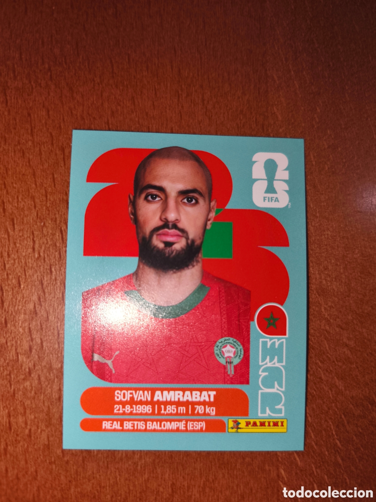 Cromos de F&uacute;tbol: MAR10 Sofyan Amrabat Fifa World Cup 2026 Marruecos