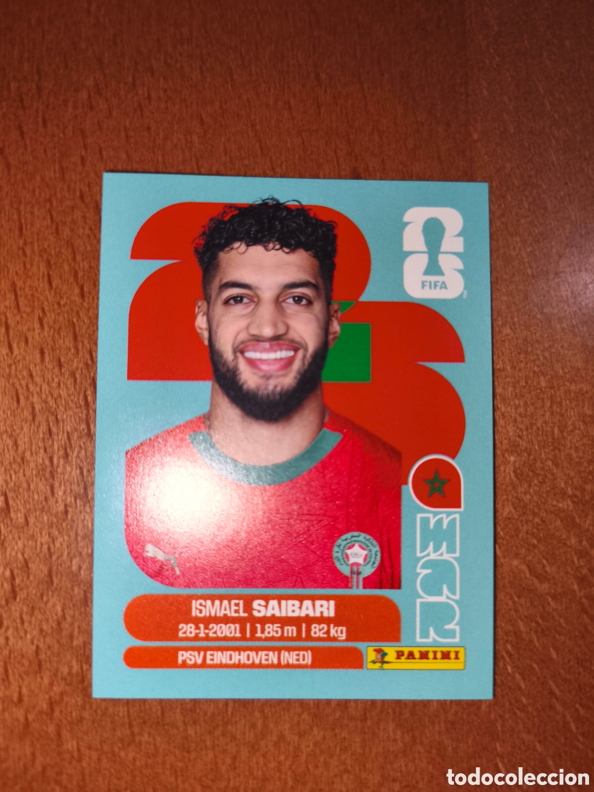 Cromos de F&uacute;tbol: MAR15 Ismael Saibari Fifa World Cup 2026 Marruecos