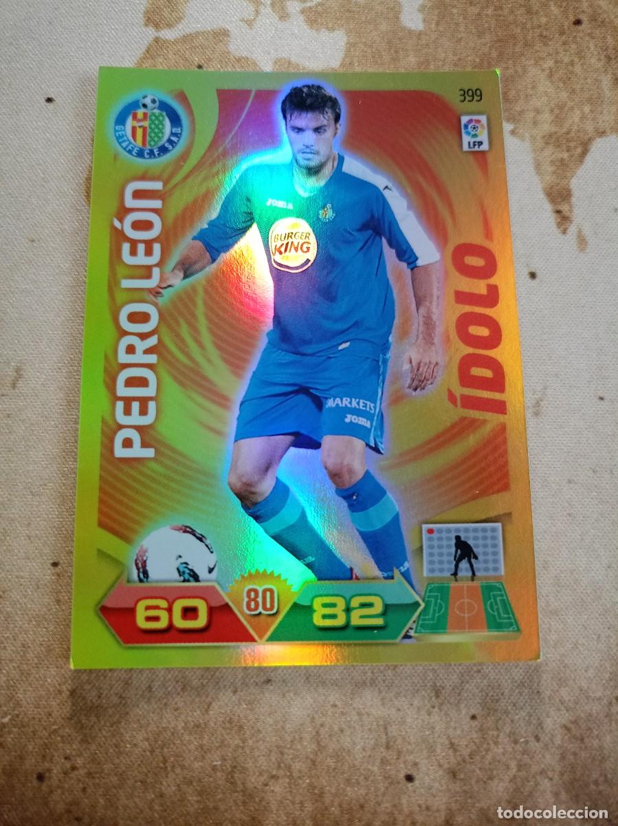Cromos de F&uacute;tbol: &Iacute;dolo 399 PEDRO LE&Oacute;N Adrenalyn 2011-12