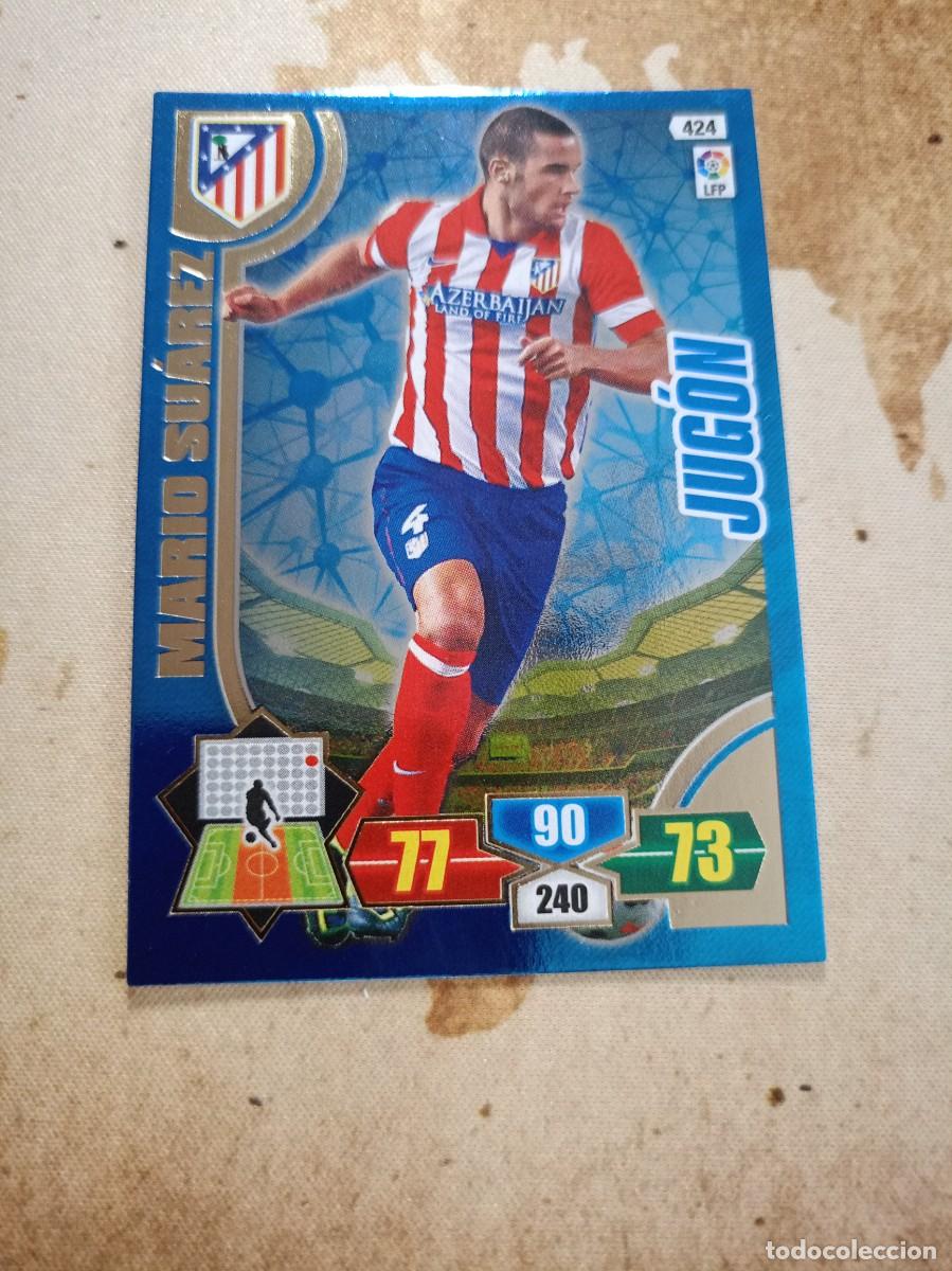 Cromos de F&uacute;tbol: Jug&oacute;n 424 MARIO SU&Aacute;REZ Adrenalyn 2013-14
