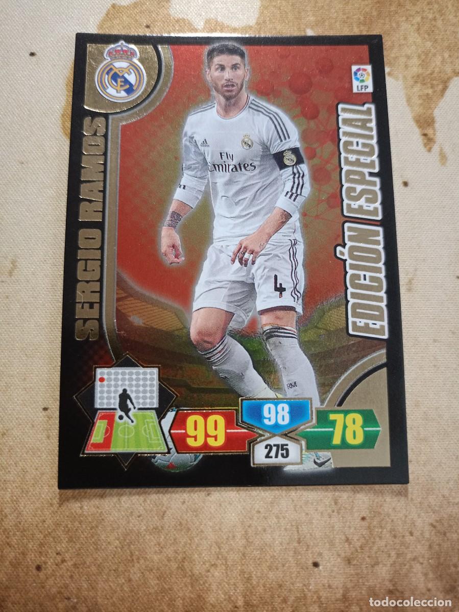Cromos de F&uacute;tbol: Edici&oacute;n Especial SERGIO RAMOS Adrenalyn 2013-14