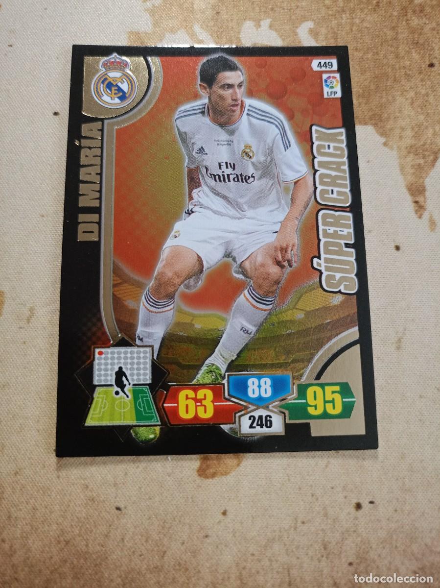 Cromos de F&uacute;tbol: S&uacute;per Crack 449 DI MAR&Iacute;A Adrenalyn 2013-14