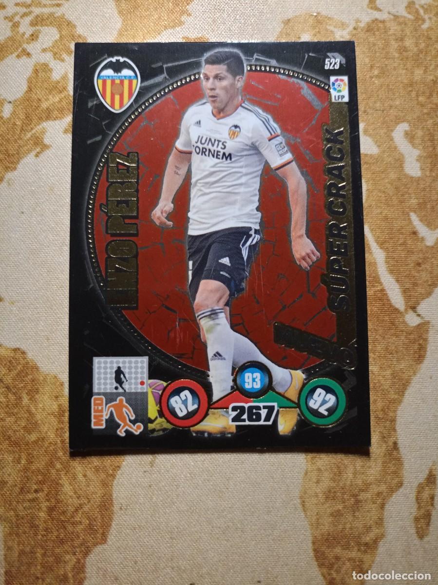 Cromos de F&uacute;tbol: S&uacute;per Crack 523 ENZO P&Eacute;REZ Adrenalyn 2014-15