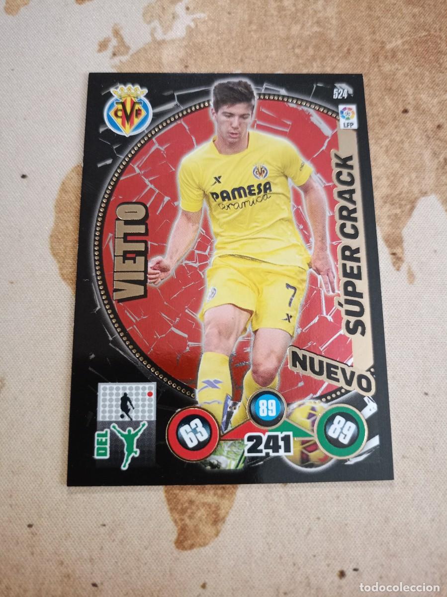 Cromos de F&uacute;tbol: S&uacute;per crack 524 VIETTO Adrenalyn 2014-15