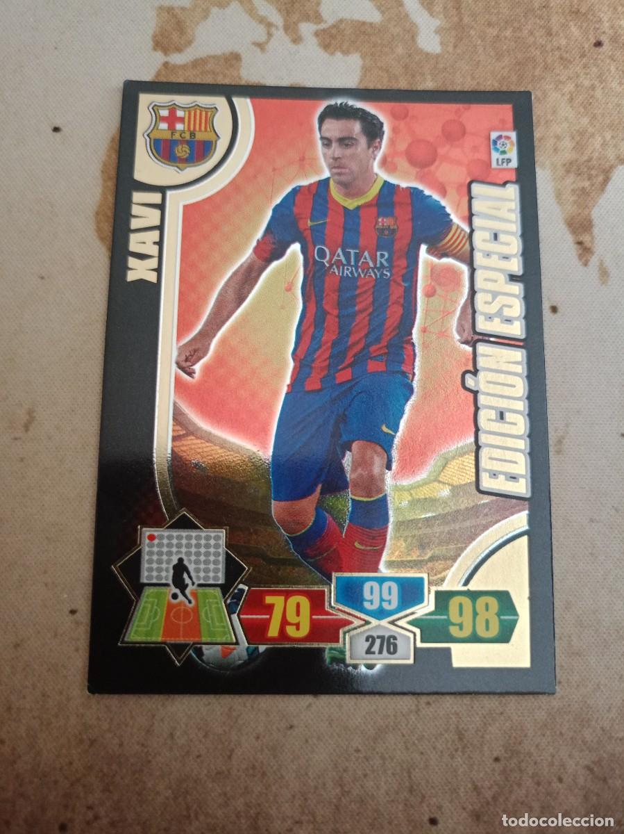 Cromos de F&uacute;tbol: Edici&oacute;n Especial XAVI Adrenalyn 2013-14