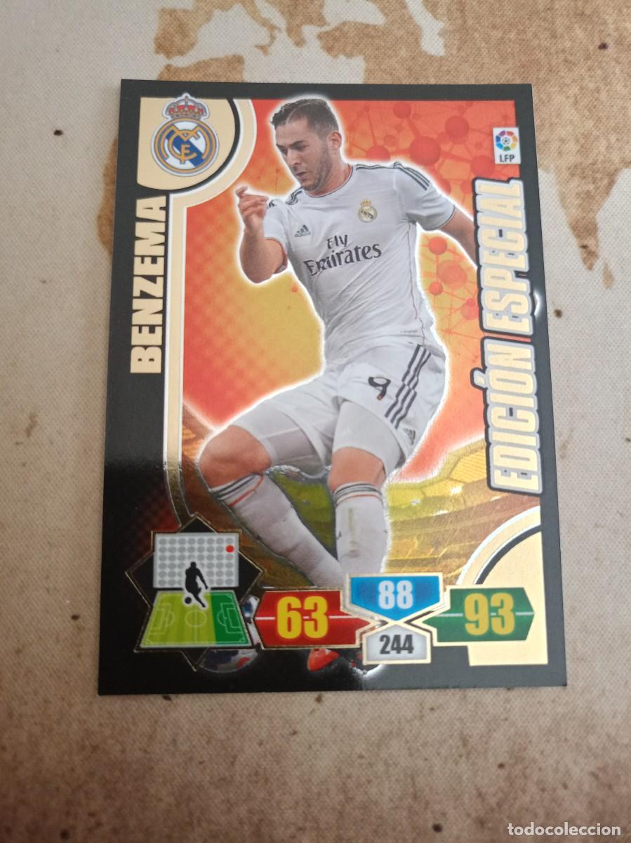 Cromos de F&uacute;tbol: Edici&oacute;n Especial BENZEMA Adrenalyn 2013-14